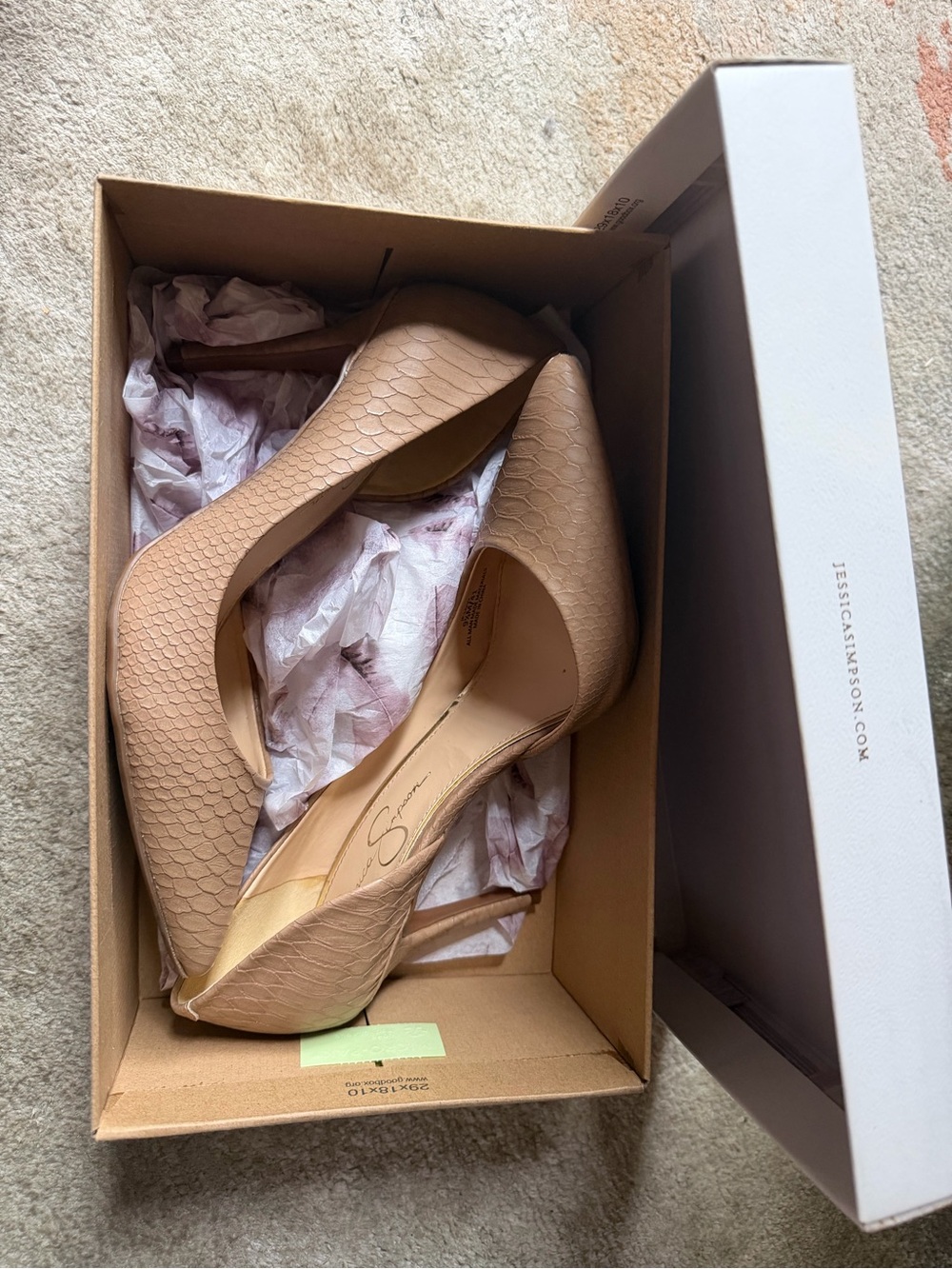 Jessica Simpson Nude JP-LIVVY heels